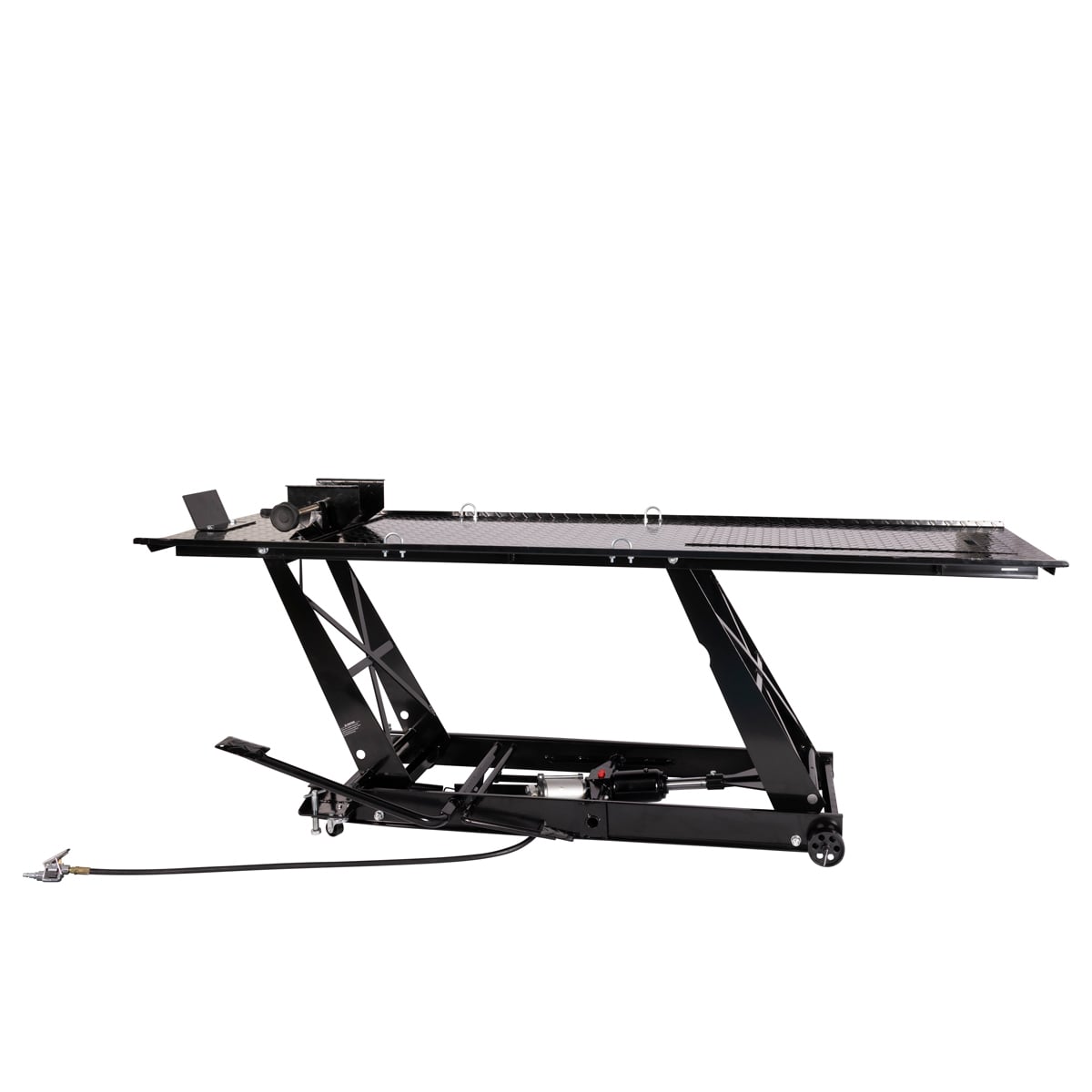 SGS 450kg Hydraulic Motorcycle Lift (Foot Pedal & Air Operated)